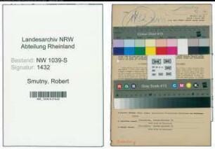 Entnazifizierung Robert Smutny , geb. 14.11.1885 (Friseurmeister)