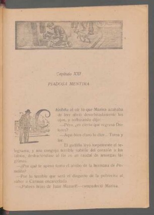 Capítulo XXI - Piadosa mentira