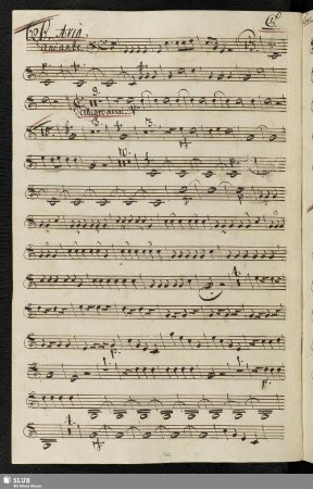 626. Aria: Talor sei venti fischiano / Salieri, A.