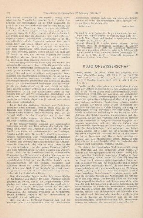 892-896 [Rezension] Haardt, Robert, Die Gnosis