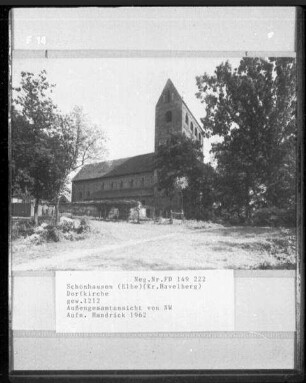 Dorfkirche, Schönhausen (Kreis Havelberg)