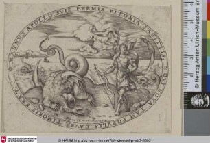 [Apollon und der Python; Apoll and the Python]