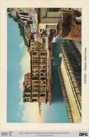 Napoli – Palazzo Donn’Anna. – Palais Donn’anna. – Donn’Anna Palace. – Donn’Anna Palast.
