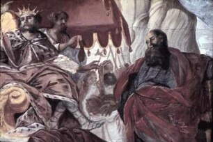 Paulus vor dem Prokonsul Sergius Paulus und die Erblindung des Elymas