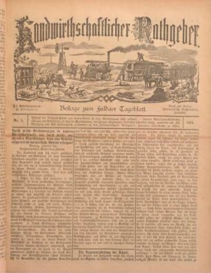 5: Beilage vom Montag, 25. Februar 1901