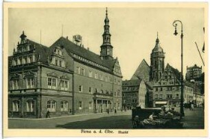 Pirna. Markt