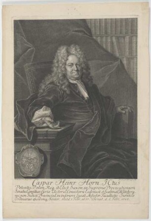Bildnis des Caspar Heinr. Horn