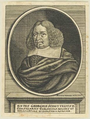 Bildnis des Iustus Georgius Schottelius