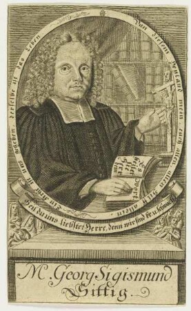 Bildnis des Georg Sigismund Sittig