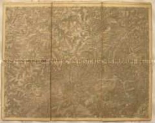 Topographische Karte der Gegend um Pirmasens zwischen Lembach, Enchenberg, Zweybrücken und Münchweiler