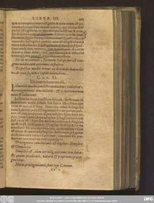Cap. II. De inventione medii.