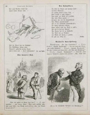 "Linus und Herkules" "Ein theueres Bad" "Geistvolle Unterhaltung"