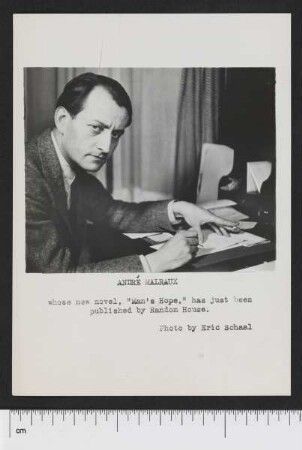 Porträtaufnahme André Malraux