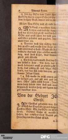 Weyhnacht-Lieder.