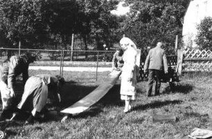 Garn- und Tuchbleiche