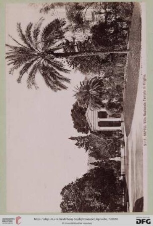5111. NAPOLI. Villa Nazionale. Tempio di Virgilio.