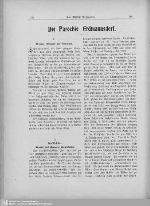 II. Geschichtliches