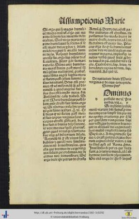 De nativitate beate Marie virginis et de eius conceptione Sermones I-VI