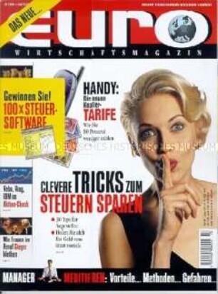 Wirtschafts- und Finanzmagazin "Euro" (Zeitungskiosk 1998)