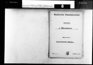 Bergbau; hier: Uranvorkommen in Wittichen, Lkr. Rottweil