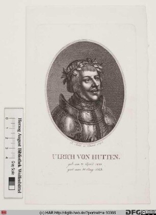 Bildnis Ulrich von Hutten