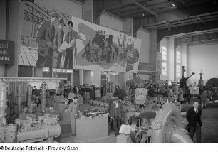 Energietechnische Exponate der Leipziger Herbstmesse 1954
