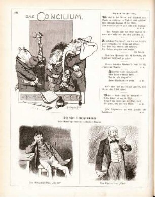 "Das Consilium" "Die vier Temperamente"