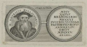 Bildnis des Henricvs Bvllingervs