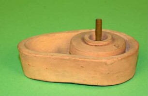 Modell einer Handmühle