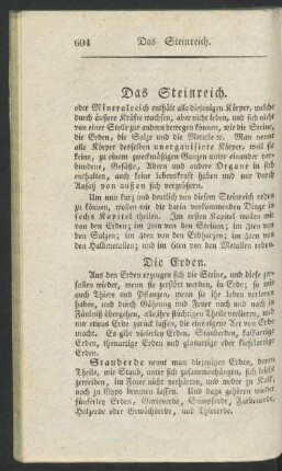 Das Steinreich.
