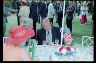 Fotografie: Empfang zum 4th of July im Harnack House in Berlin-Dahlem