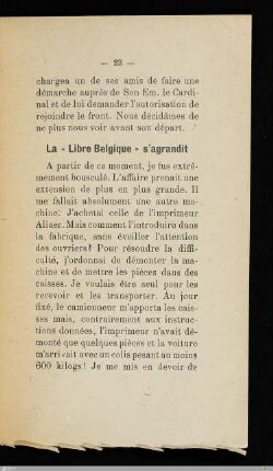 La "Libre Belgique" s'agrandit