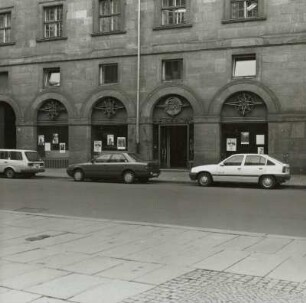 Dresden-Altstadt, Kreuzstraße 4. Reisebüro im Neuen Rathaus (1904-1910; K. Roth, E. Bräter)