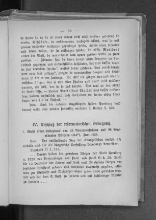 IV. Abschluß der reformatorischen Bewegung.