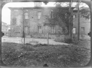 Crossen an der Elster. Schloss (1701-1712). Teilansicht