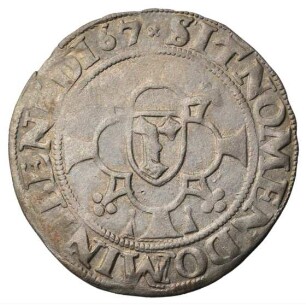 Rostock: Doppelschilling 1567