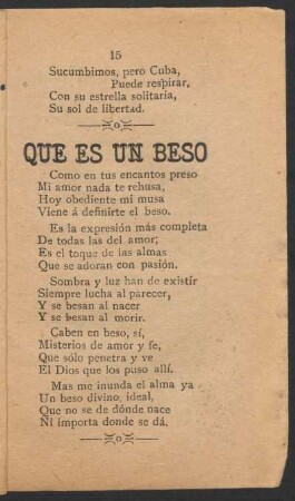 Que es un beso.