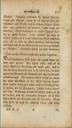 Der reiche Mann und der arme Lazarus