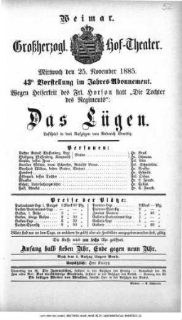 Das Lügen