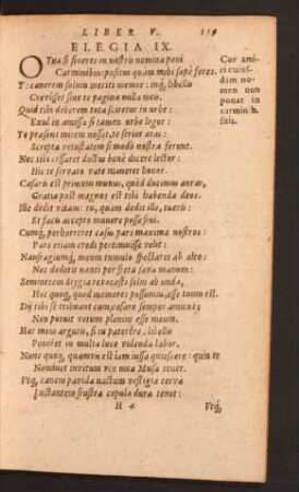 Elegia IX.