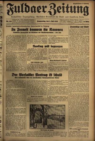 Ausgabe vom Donnerstag, den 08. Juli 1937.