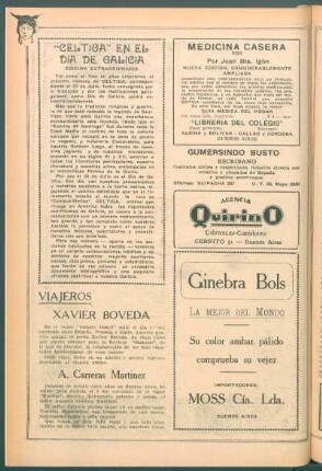"Céltiga" en el Día de Galicia : Edición extraordinaria