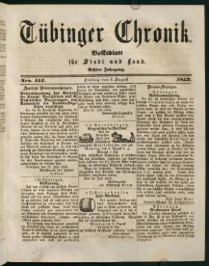 613-632, 6. August (Nro. 151) - 11. August (Nro. 155)