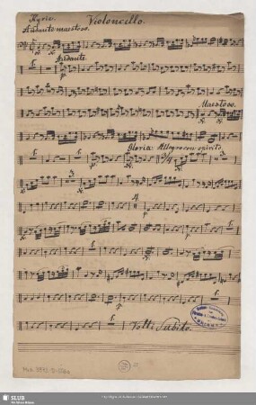 Violoncello [Kyrie+Gloria]