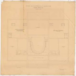 Opernhaus, Hannover: Grundriss