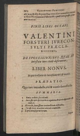 Liber nonus.
