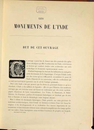 Les monuments de l'Inde : Ouvrage illustré d'environ 400 figures: ...