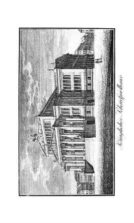 Tafel: Königliches Schauspielhaus
