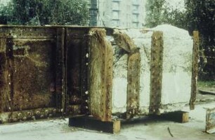 Einsturz der Reichsbrücke Wien, echte Ketten-Hänge-Brücke