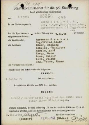 Schleich, Georg